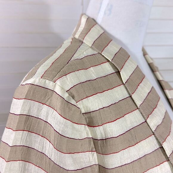 LOFT Linen Blazer Size 14 Jacket Blend Lightweight - Picture 11 of 11